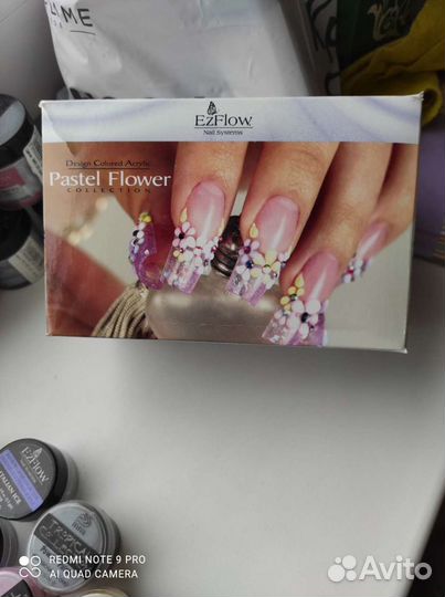 Пудра акриловая для дизайна