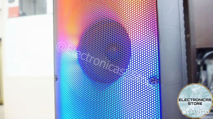 Огромная Колонка бт Спикер ZQS-6213 White LUX