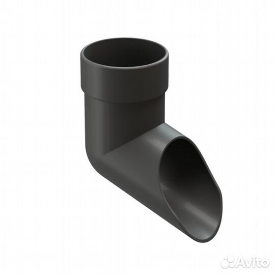 Отвод(наконечник) для водосточной трубы Docke LUX