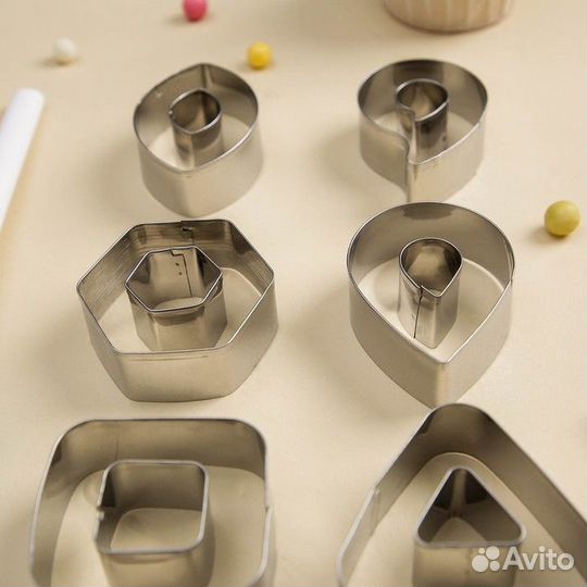 Набор кондитерский «Геометрия», 13 предметов: ложк