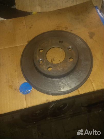 Диск тормозной венилируемый Renault Symbol