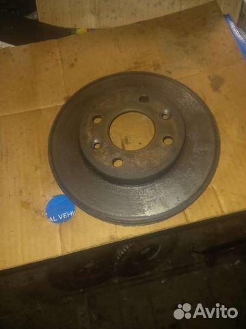 Диск тормозной венилируемый Renault Symbol