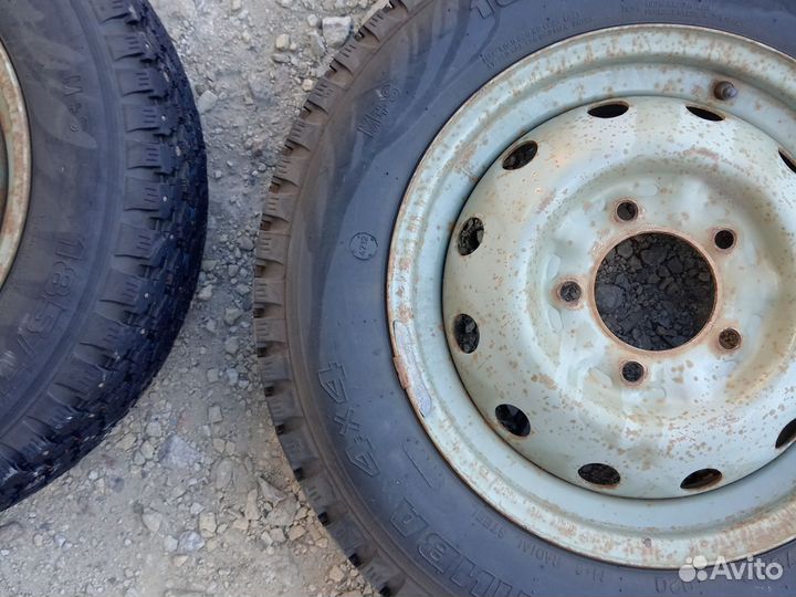 Колеса зимние niva r16