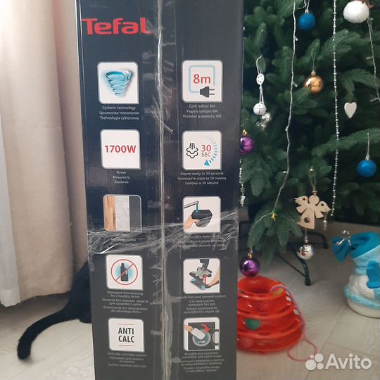 Паровой пылесос tefal