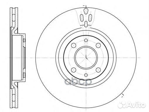 6316.11 диск тормозной переднийAlfa Romeo, Fia