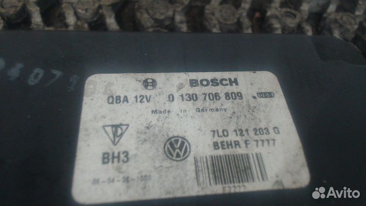 Вентилятор радиатора Volkswagen Touareg, 2005