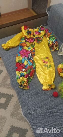 Карнавальный костюм клоуна