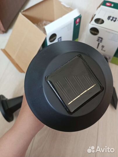 Светильник на солнечной батарее 2 шт