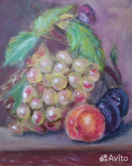 Картина маслом на холсте натюрморт