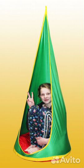 Подвесное кресло качель кокон