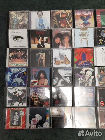 CD диски фирменные. Диско-80х