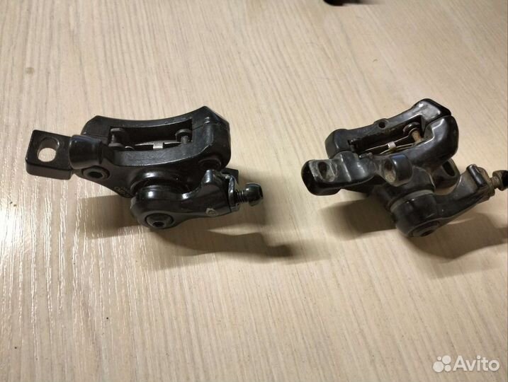 Калипер механический, колодки, креления калипера