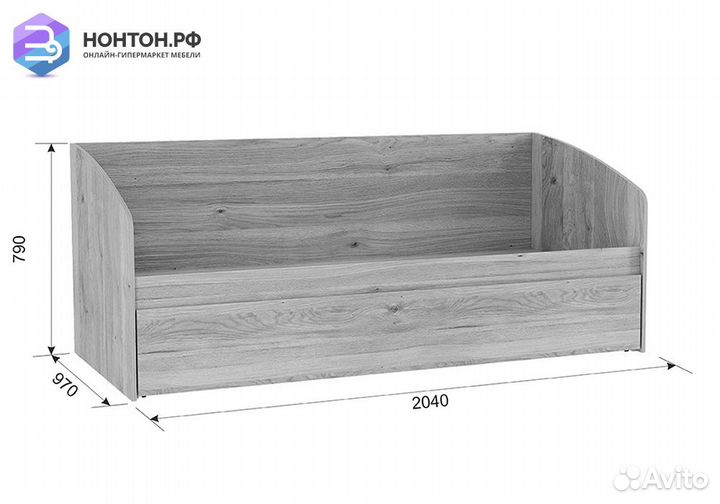 Софа 0.9 м дуб мария