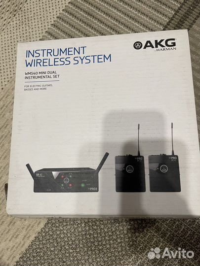 Инструментальная радиосистема WMS40 Mini Dual AKG