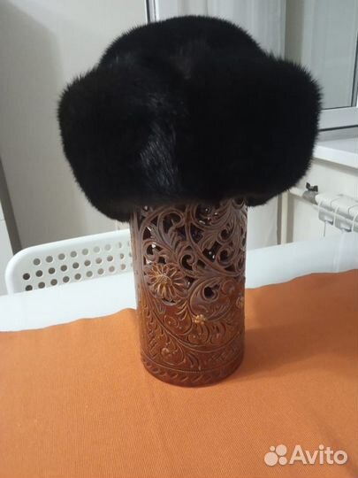 Шапка норковая женская