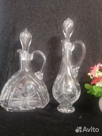 Хрустальные графины