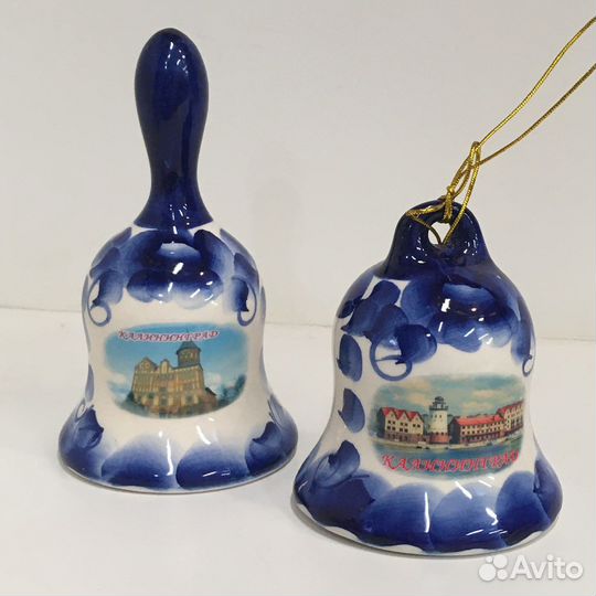 Колокольчики фарфоровые