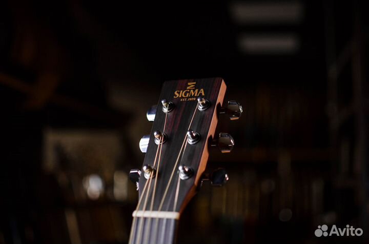 Электроакустическая гитара Sigma Dmc-ste (новая)