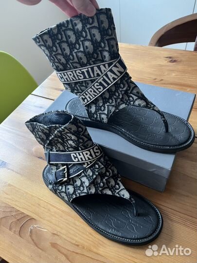 Christian Dior сумка и сабо