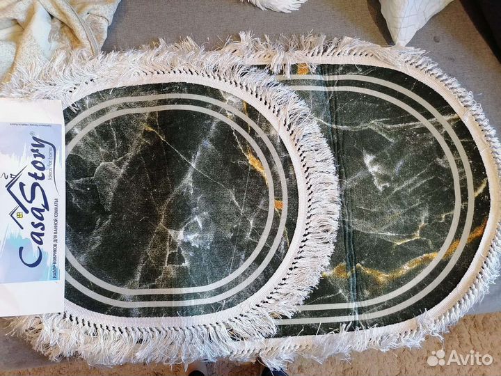 Набор ковриков без ворса 60х100 60х50