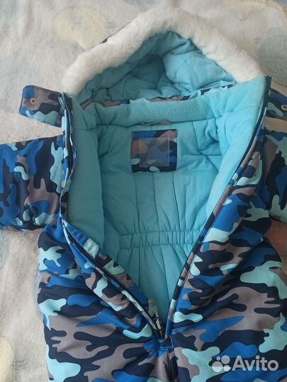 Зимний комбинезон на рост 74 см