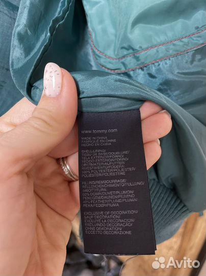 Пуховик Tommy Hilfiger оргинал