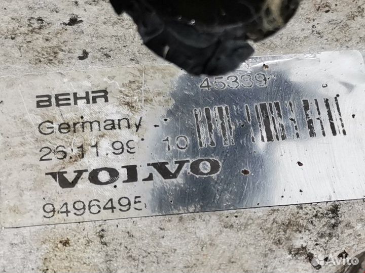 Теплообменник масляного фильтра Volvo S40 рест