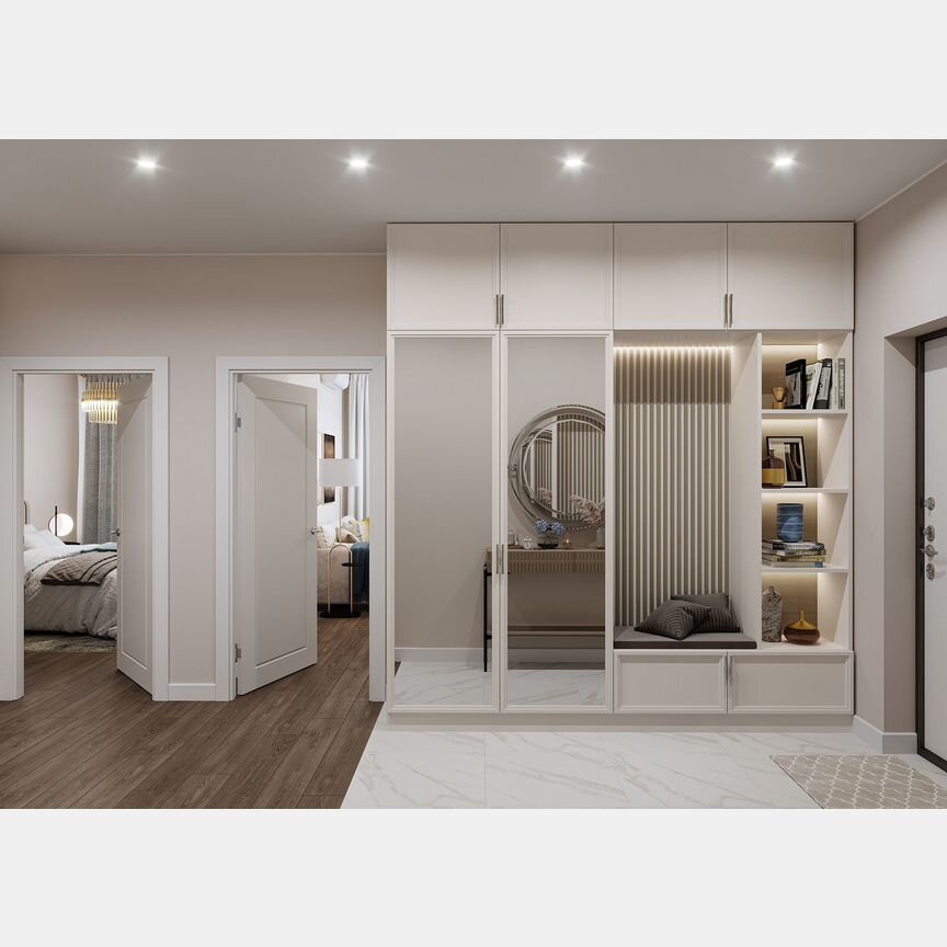 1-к. квартира, 40,2 м², 16/20 эт.