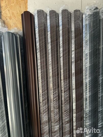 Штакетник металлический для забора