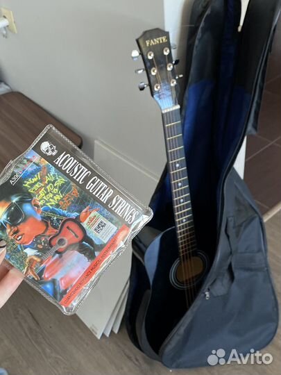 Гитара акустическая Fante FT-R38B