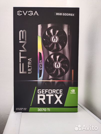 Видеокарта evga GeForce RTX 3070 Ti FTW3 ultra