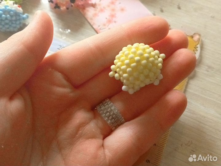 Мини амигуруми из бисера