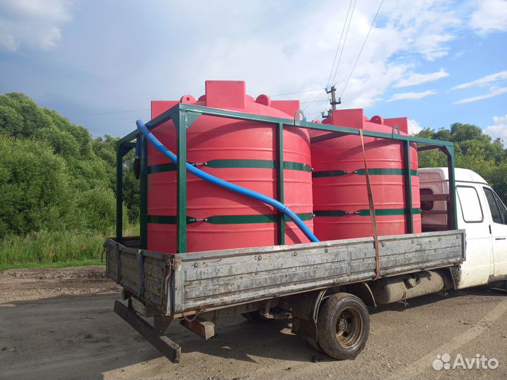 Емкость для перевозки воды. кас