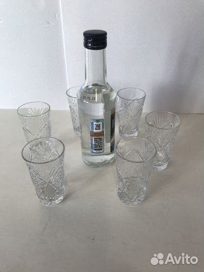 Стопки для водки 6 штук (ссср)