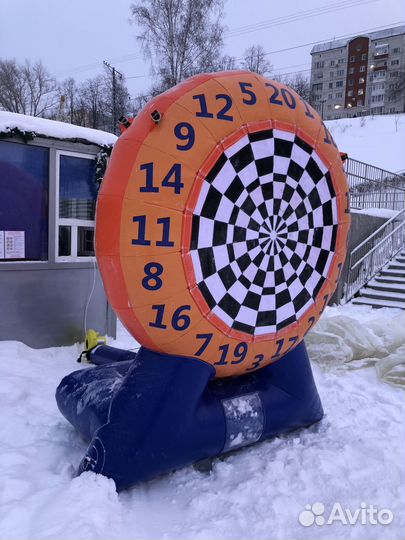 Дартс надувной