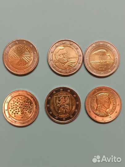 Монеты 2 евро юбилейные