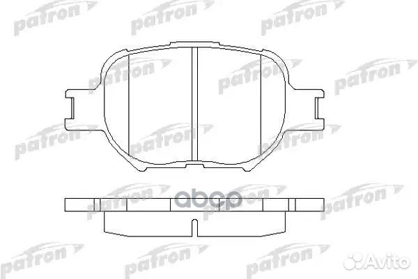 Колодки тормозные дисковые передн toyota: celic