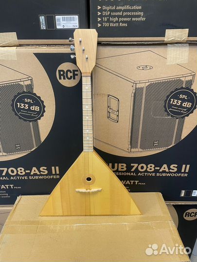 Балалайка прима, традиционная, 3-х струнная,Doff