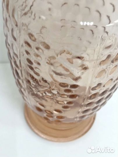 Ваза для цветов стекло СССР