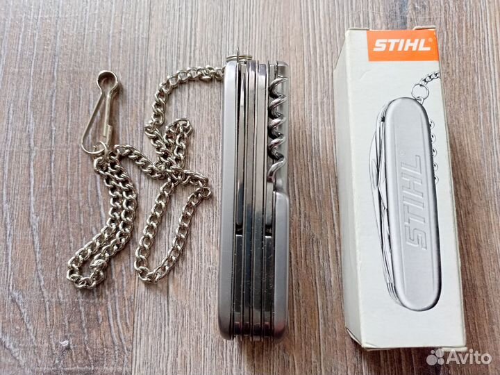 Нож stihl новый, оригинальный + зажигалка