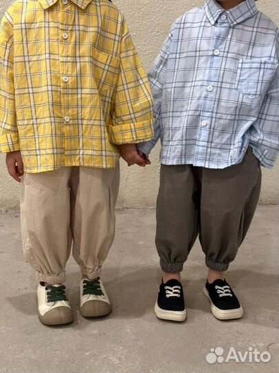 Рубашка детская для мальчиков и девочек