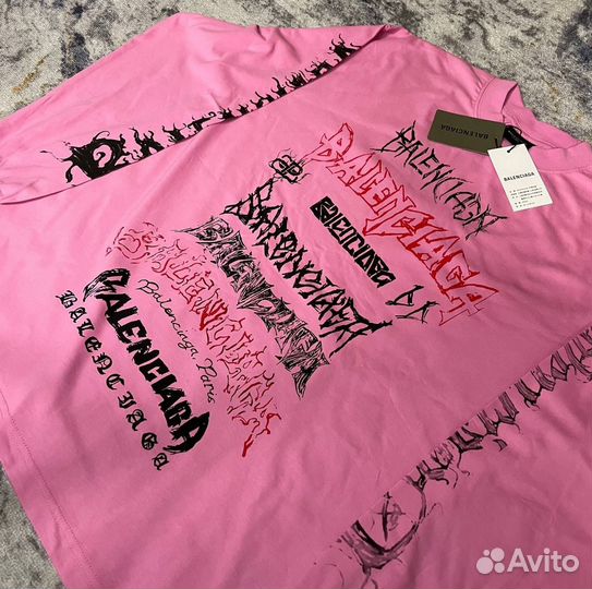 Лонгслив Balenciaga DIY Metal