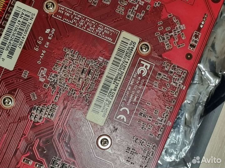 Видеокарта GeForce 9600 gt Palit 512 mb