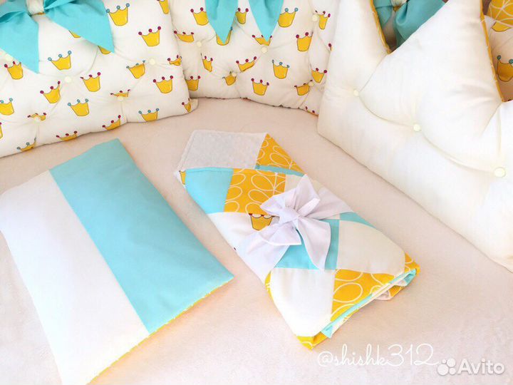 Комплект в кроватку для принцессы