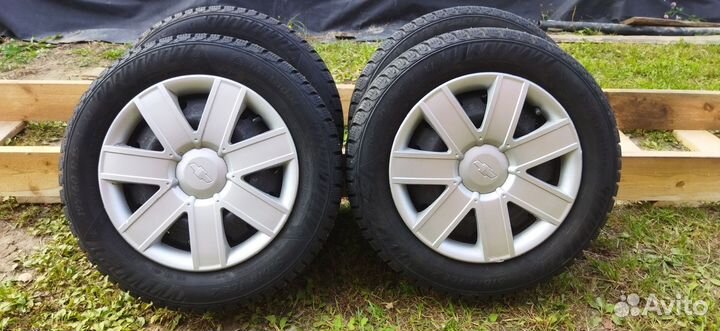 Зимние шины 195 60 15 на дисках 4*114.3