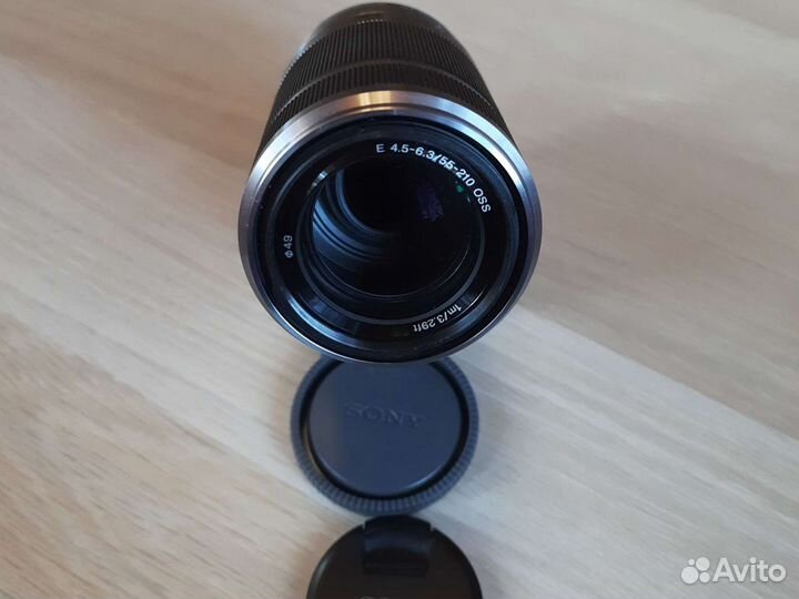 Sony sel55210 55 - 210 мм черный