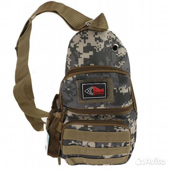 Сумка через плечо нагрудная для охоты и рыбалки