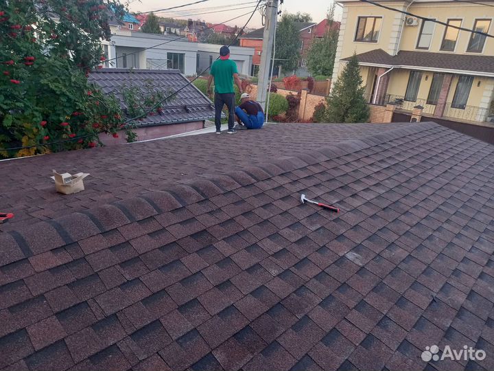 Кровельные работы Ремонт крыши Под ключ