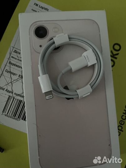 Кабель lightning новый