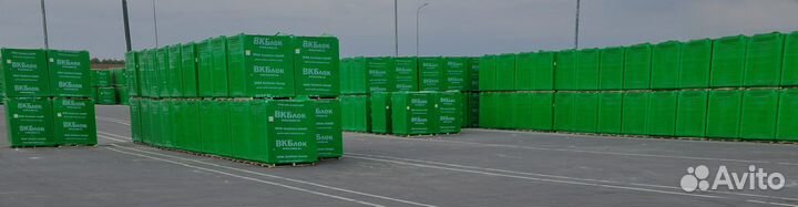 Газоблок 625х100х250